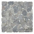 Tumbled travertine mosaic tile